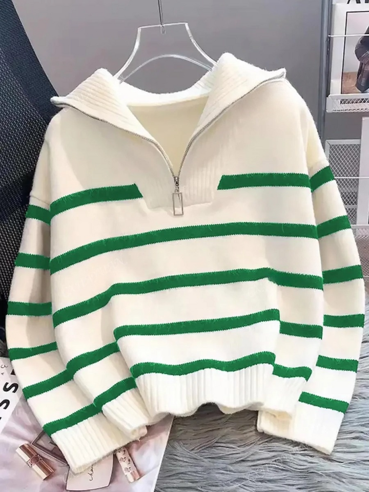 Soraya | Cosy Zip Sweater