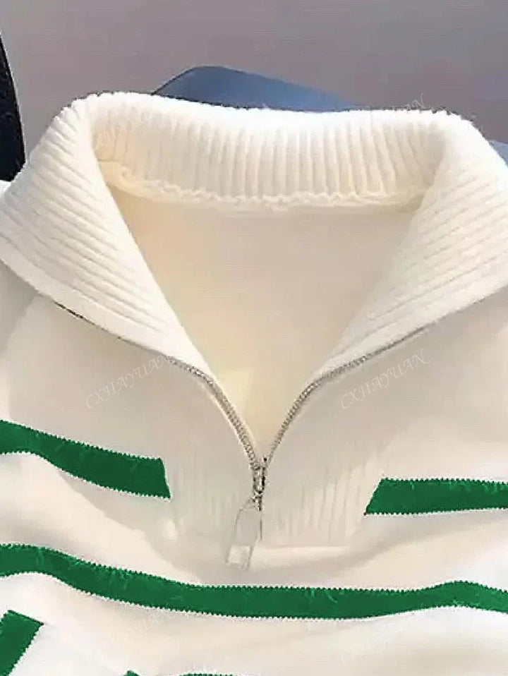 Soraya | Cosy Zip Sweater