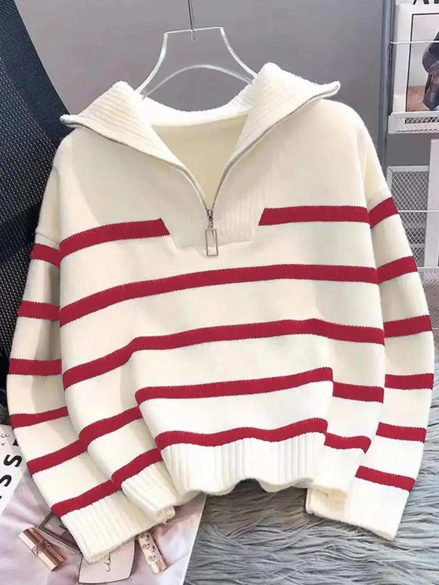 Soraya | Cosy Zip Sweater