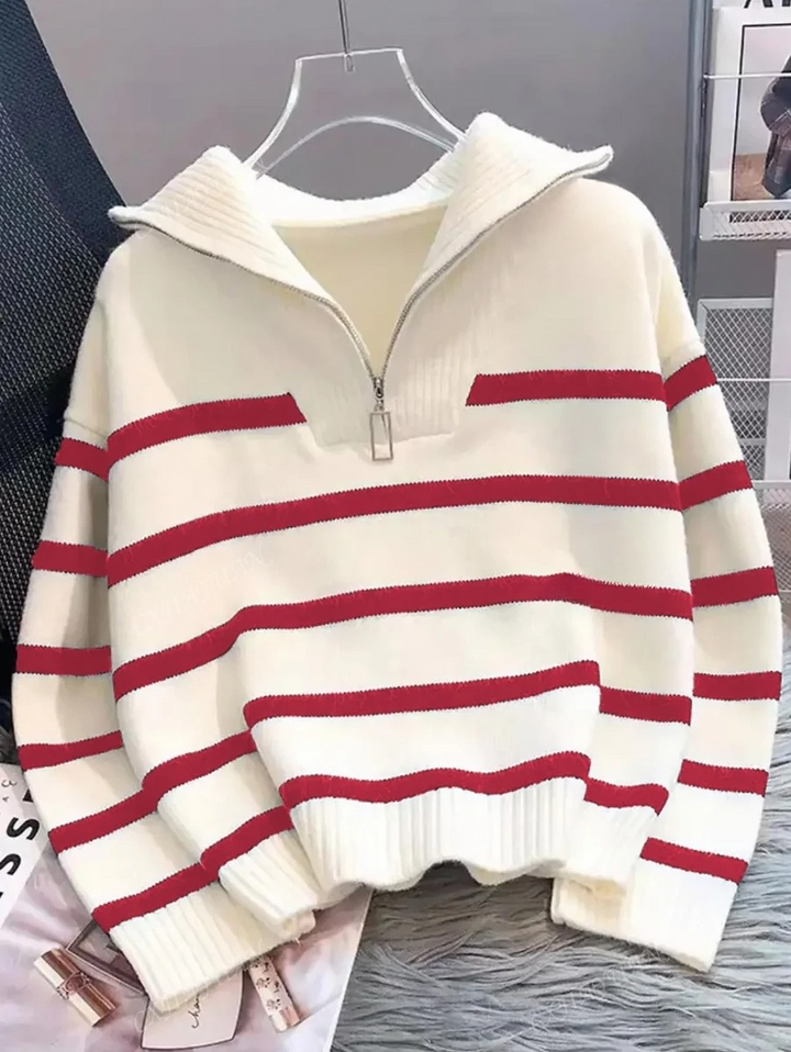 Soraya | Cosy Zip Sweater