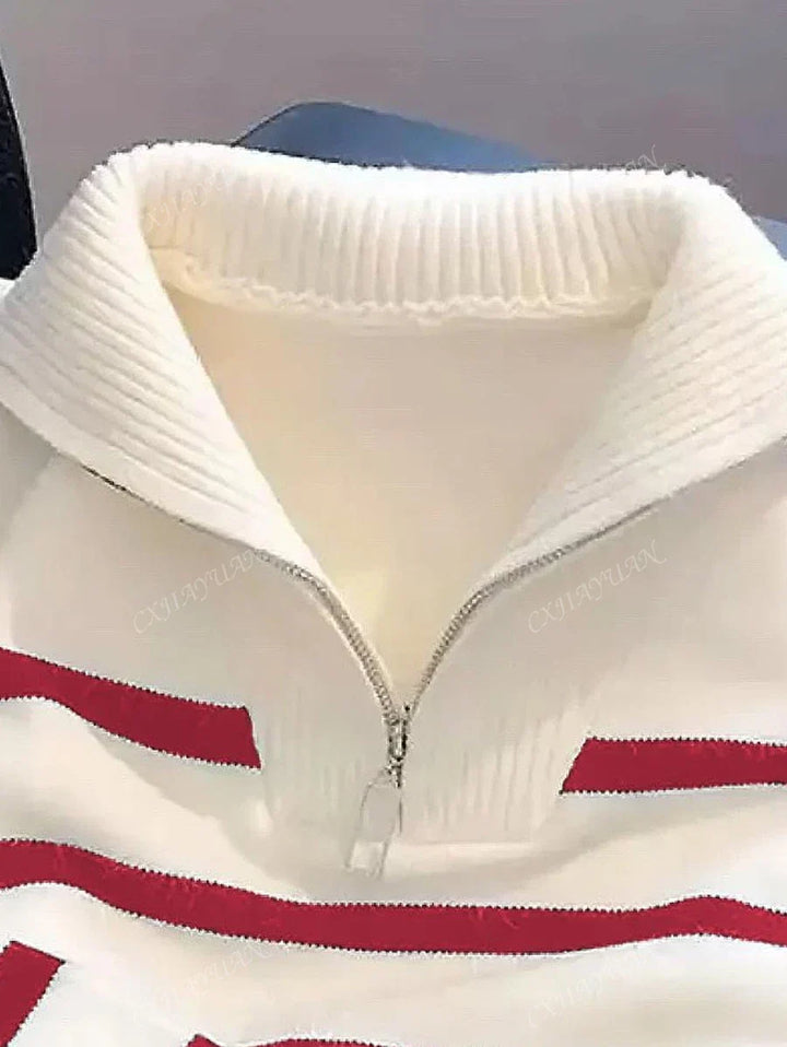 Soraya | Cosy Zip Sweater