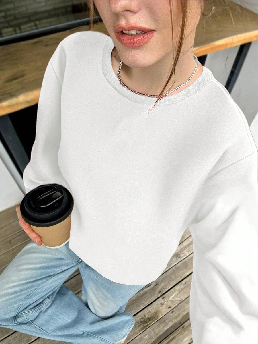 Laura | Classic Solid Colour Comfort Sweater