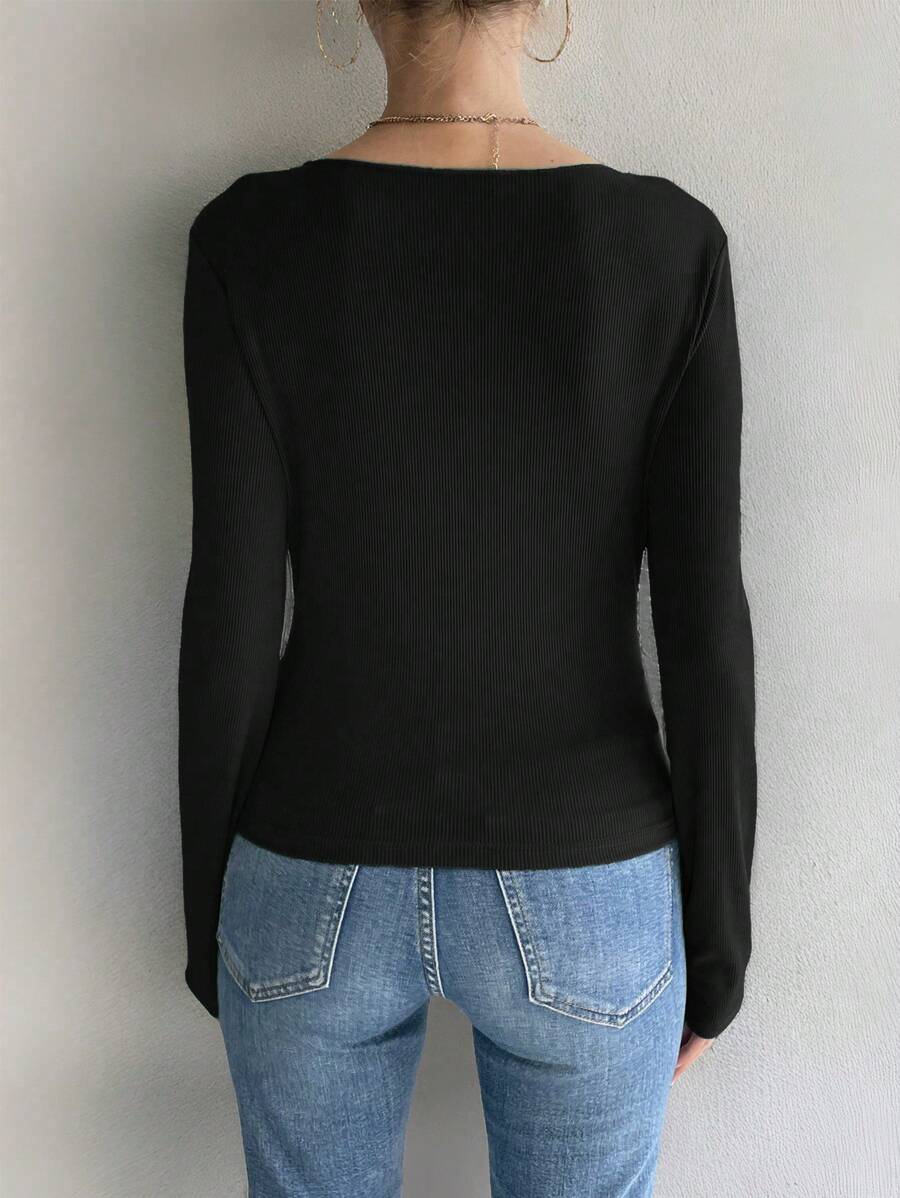 Alira | Slim Fit Long Sleeve T-Shirt