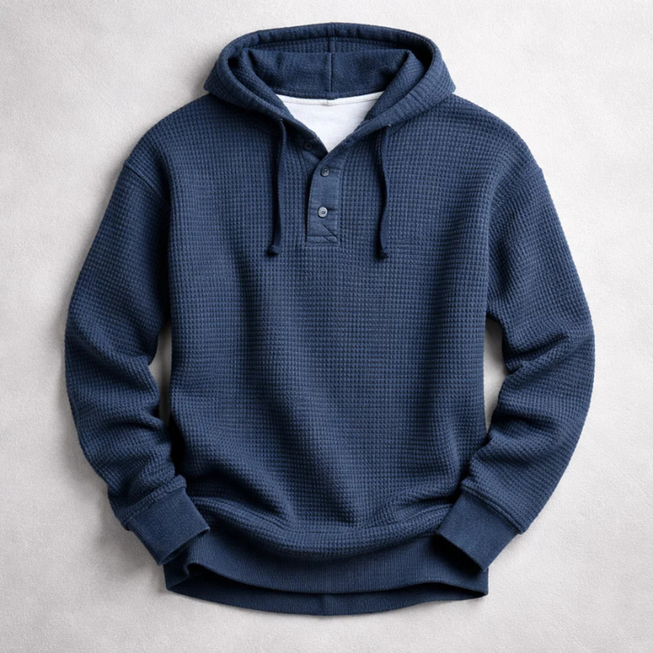 LEVI | WAFFLE HOODIE SWEATER