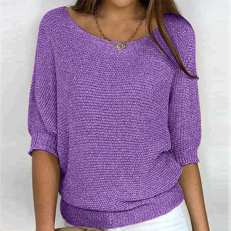 Anouk | Three-Quarter Sleeve Sweater