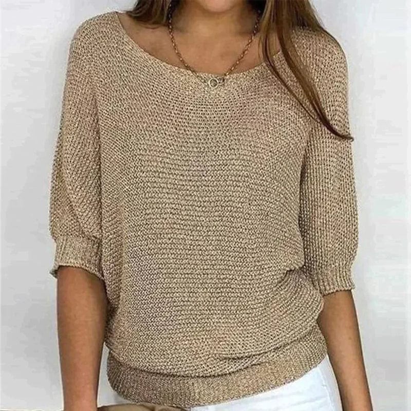 Anouk | Three-Quarter Sleeve Sweater