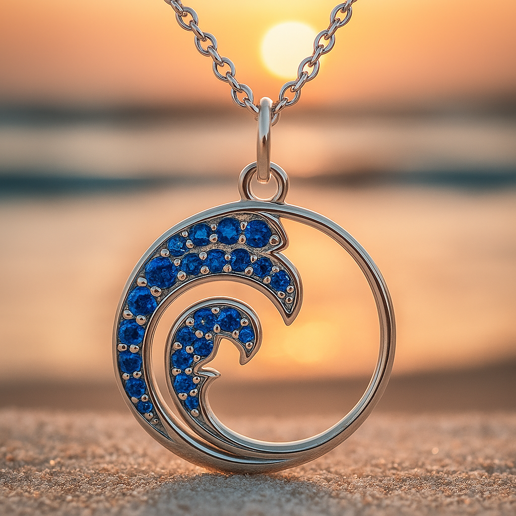 Anima d’Onda – 925 Silver Pendant Necklace
