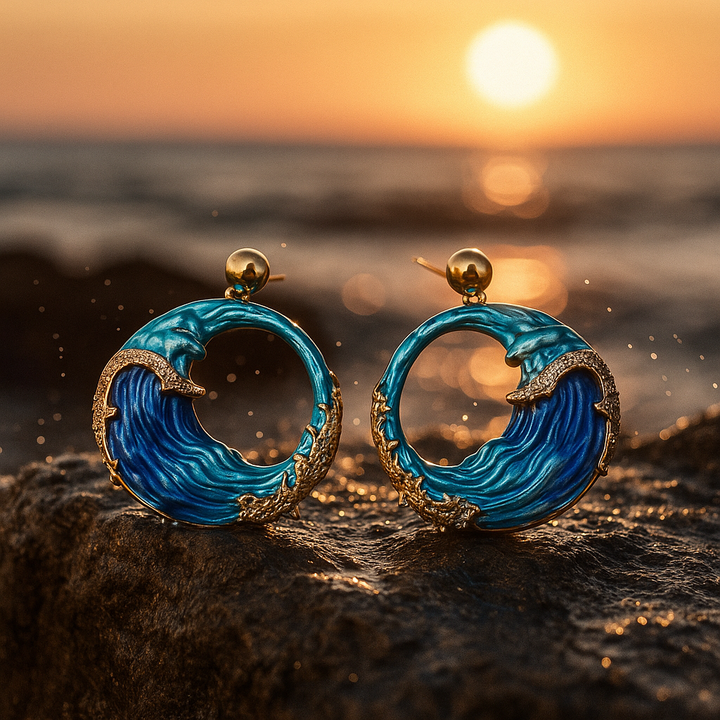 Nereida | Artisan Hand-Painted Wave