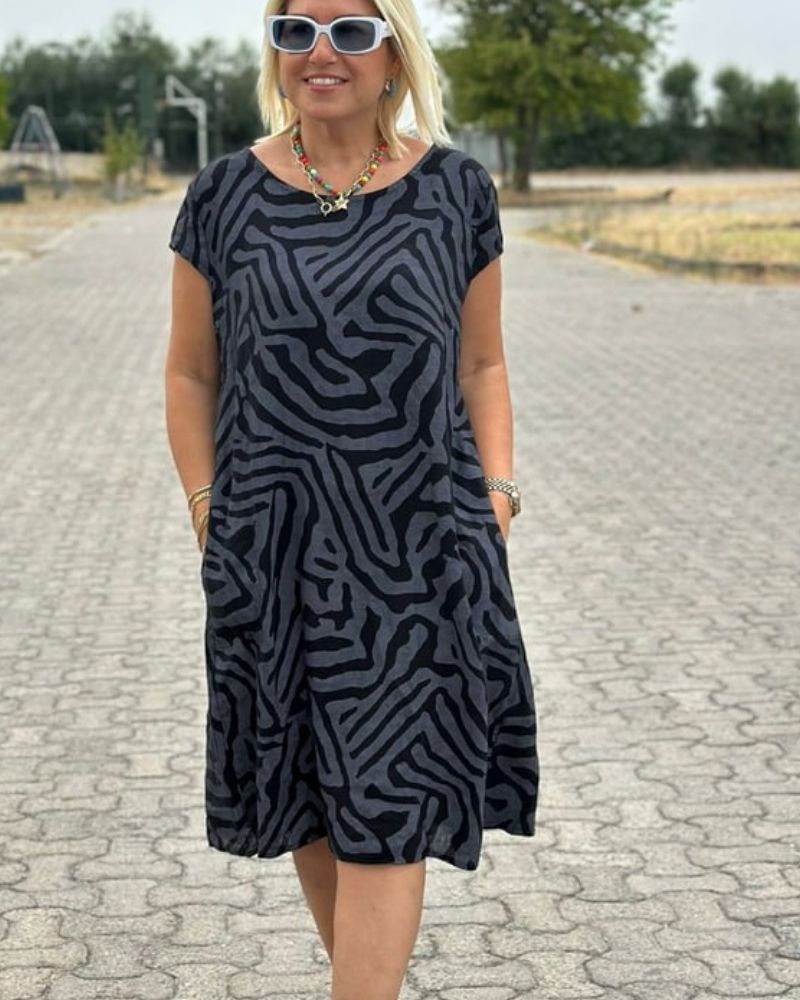Maya | Round Neck Summer Dress