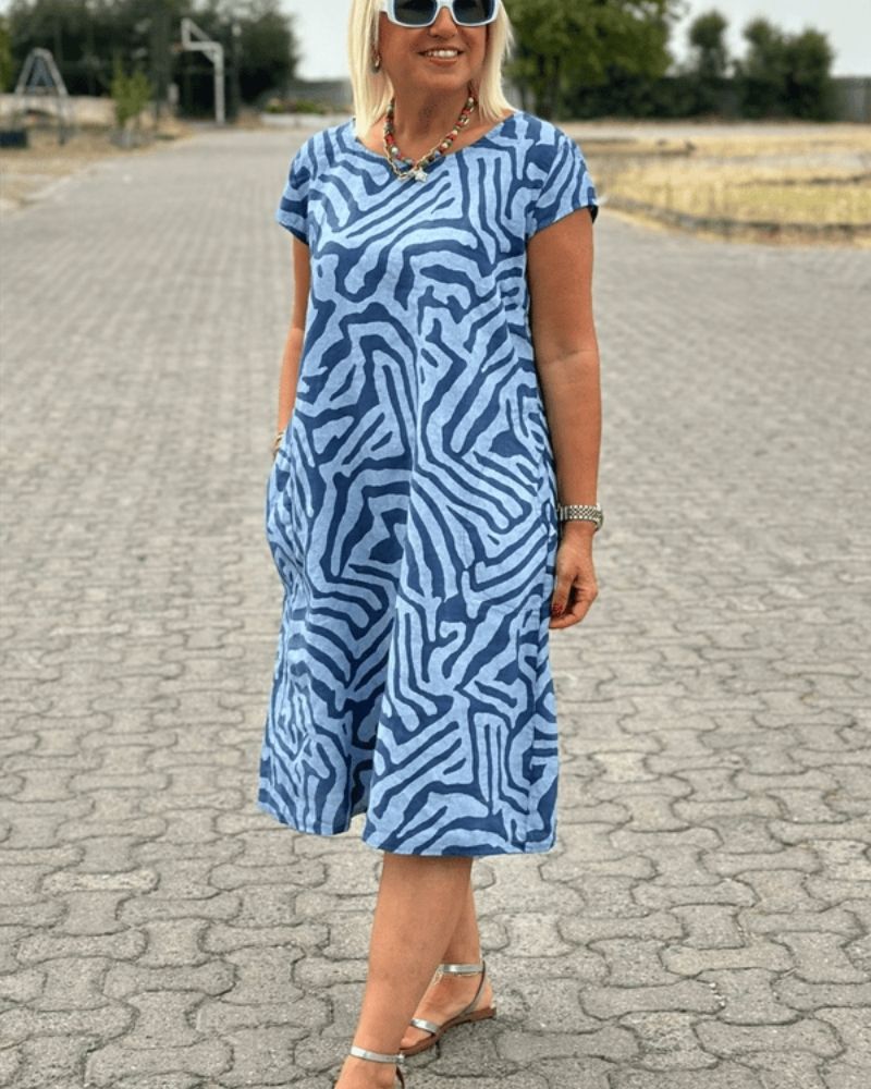 Maya | Round Neck Summer Dress