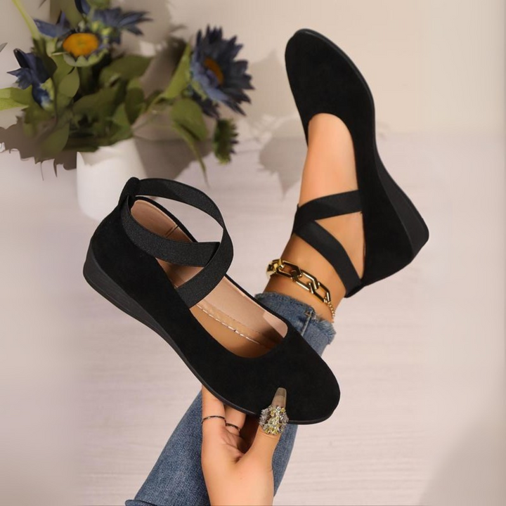 Ivanka | Closed Wedge Ballerina Shoes