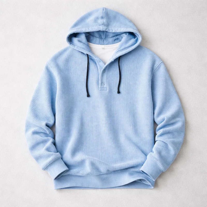 LEVI | WAFFLE HOODIE SWEATER