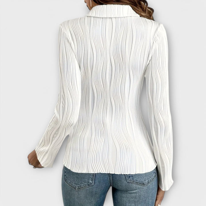 Sandie | Elegant Long Sleeve Shirt
