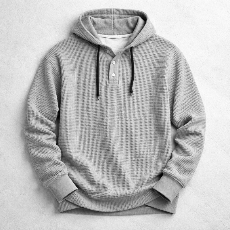LEVI | WAFFLE HOODIE SWEATER
