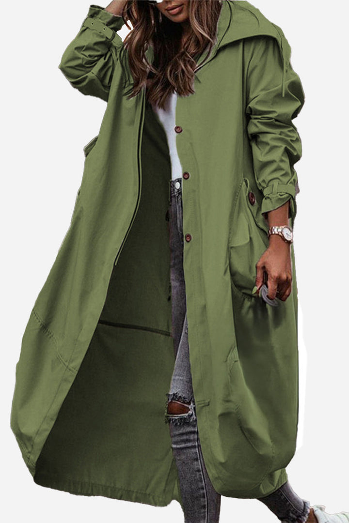 Fiona | Travel-Friendly Hooded Coat