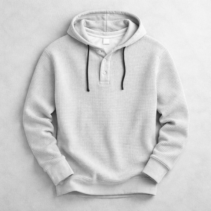 LEVI | WAFFLE HOODIE SWEATER