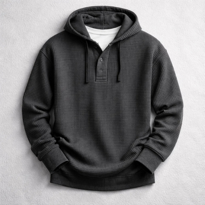 LEVI | WAFFLE HOODIE SWEATER