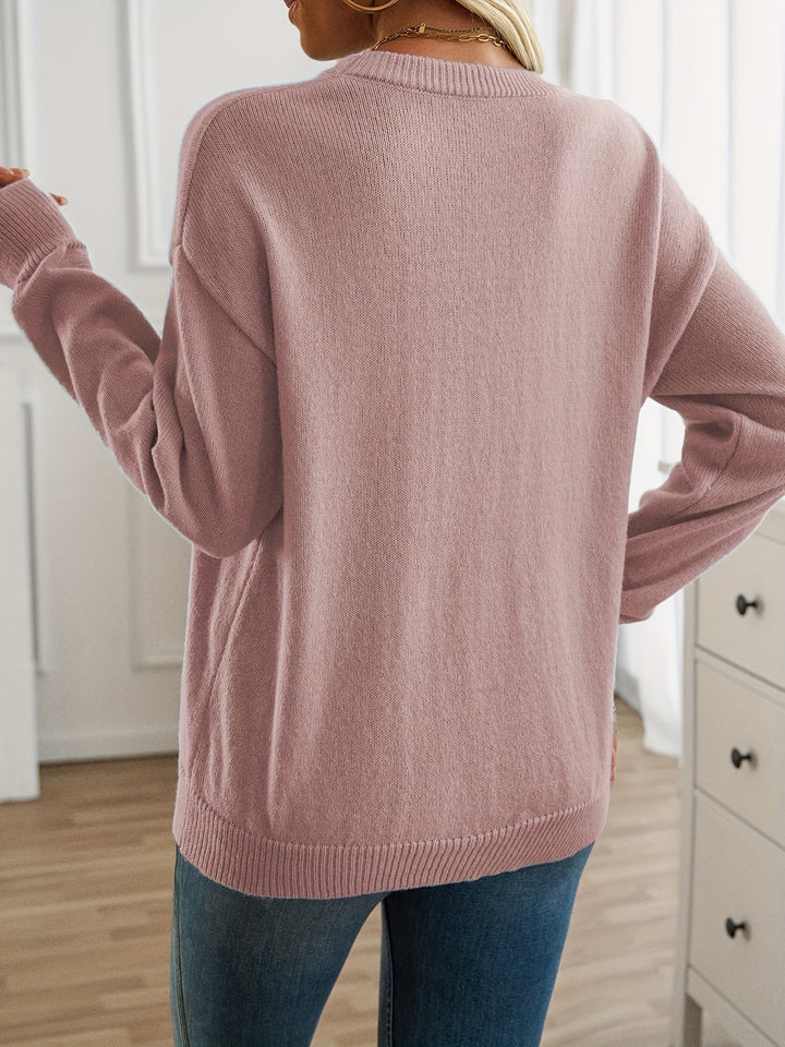 Sophie | Long Sleeve Crew Neck Sweater