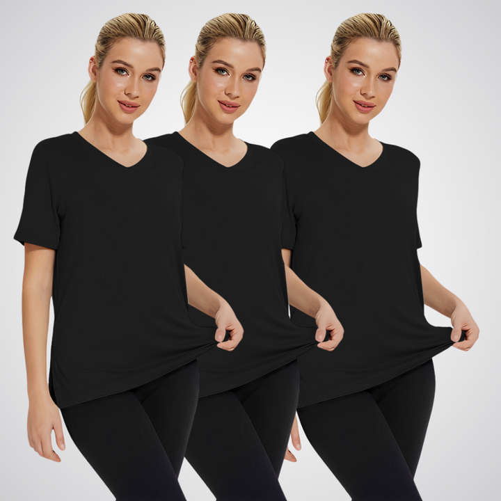 Julia | Casual Loose-Fit T-Shirt (Pack of 3)