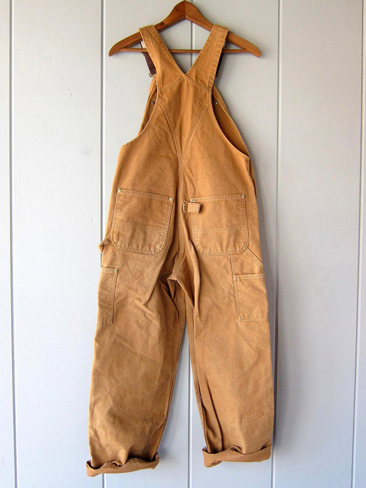 Isha | Relaxed Fit Cotton Utility Jumpsuit