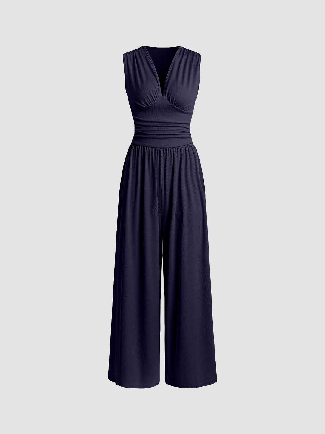 Amanda | Chic Sleeveless Wide-Leg Jumpsuit