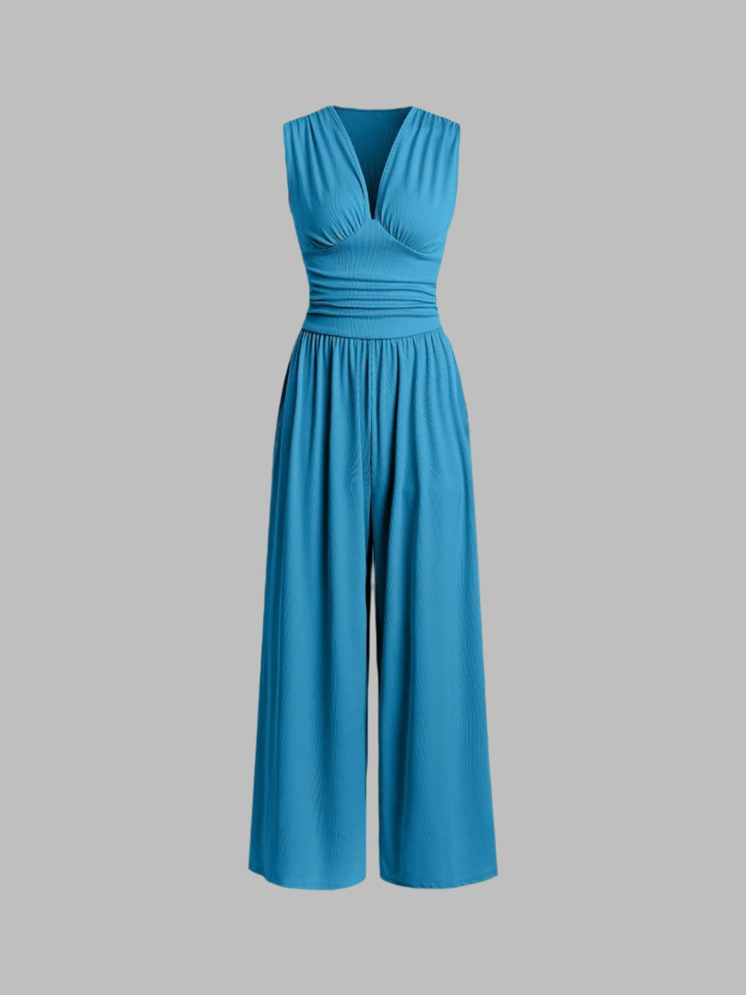 Amanda | Chic Sleeveless Wide-Leg Jumpsuit