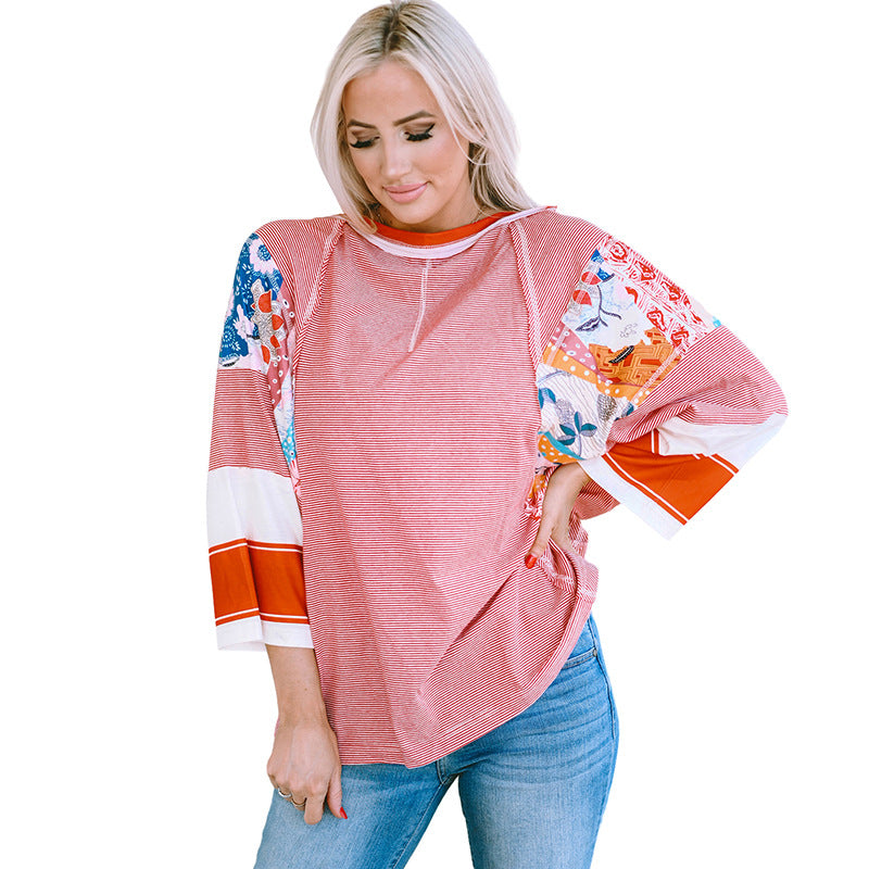 Alisa | Trendy Lightweight Patchwork Sweater