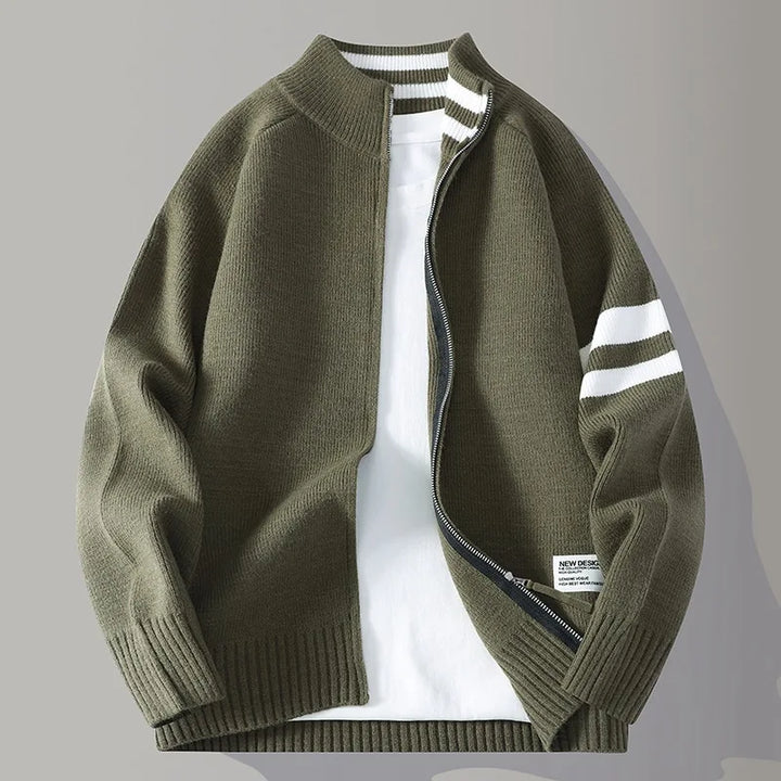Aron | Knit Zip Sweater