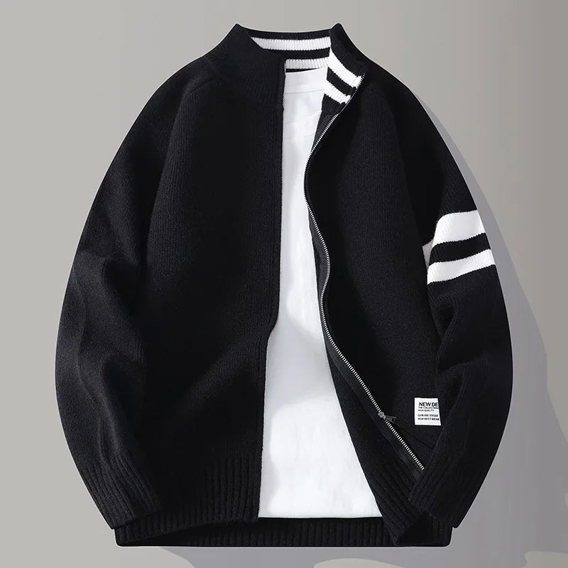 Aron | Knit Zip Sweater