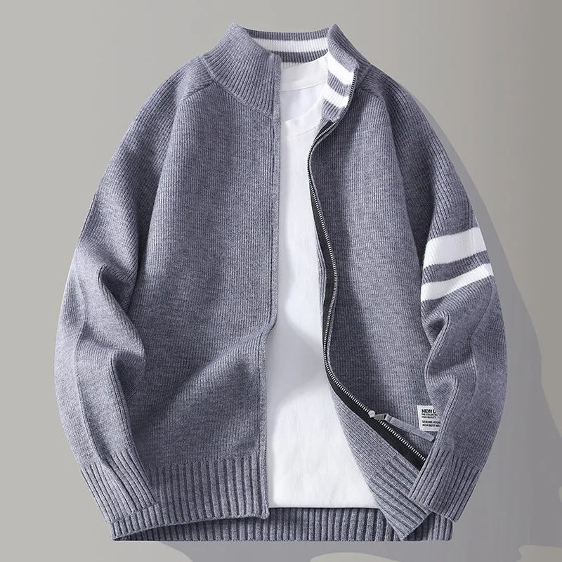 Aron | Knit Zip Sweater