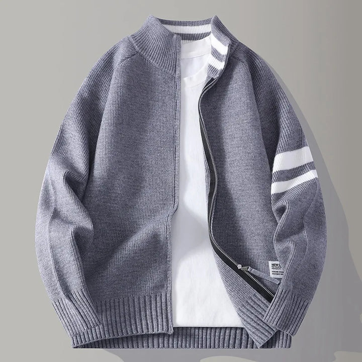Aron | Knit Zip Sweater