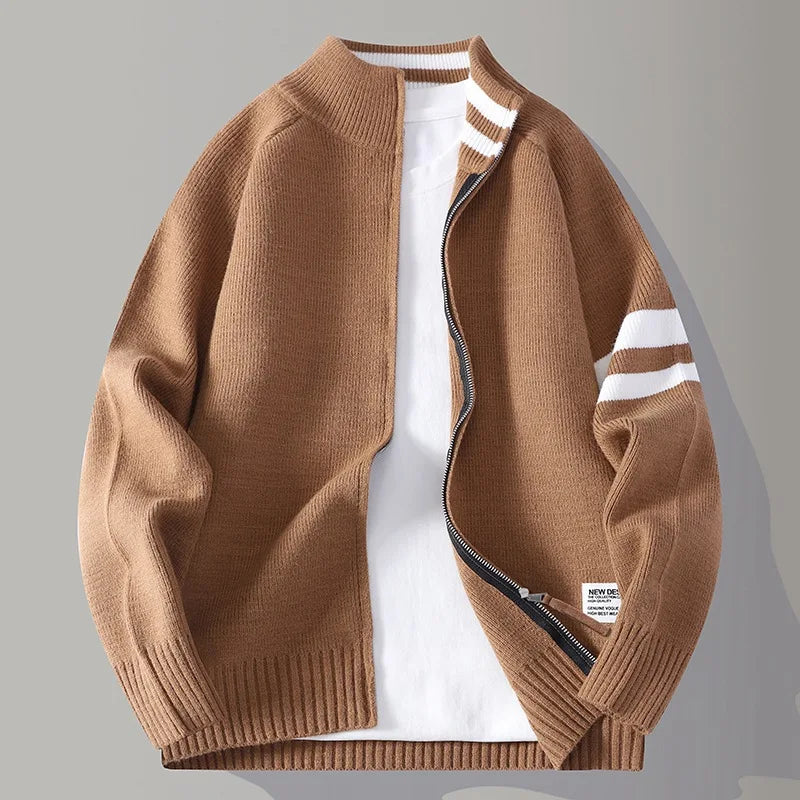Aron | Knit Zip Sweater