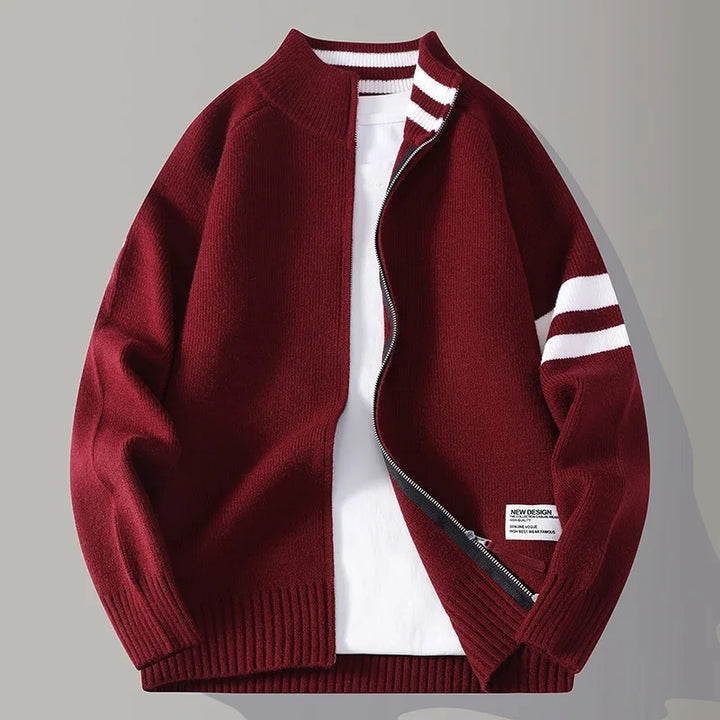 Aron | Knit Zip Sweater