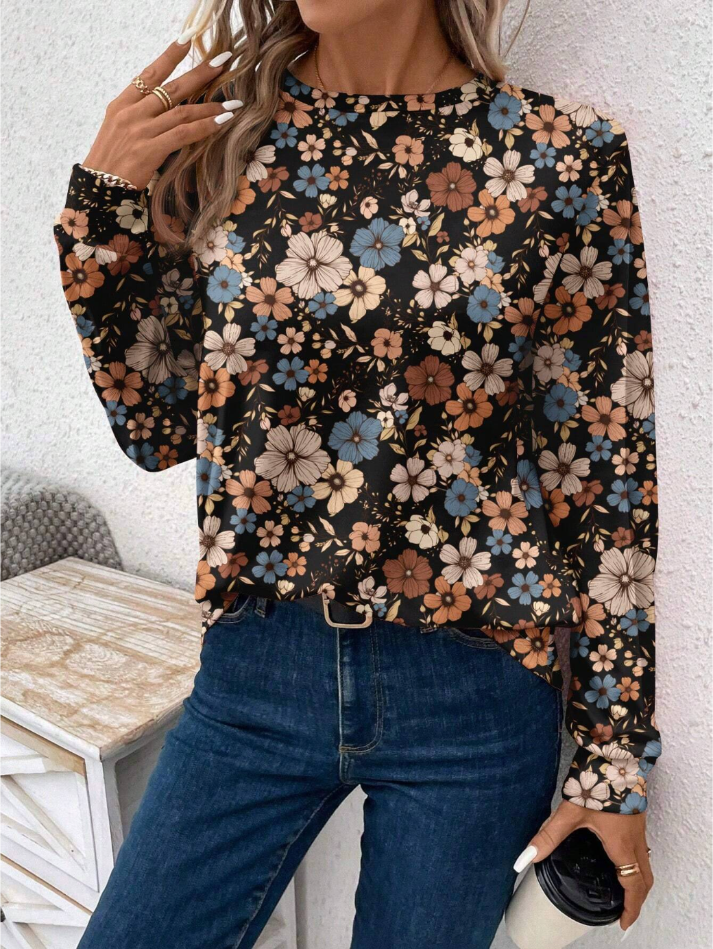 Vira | Vintage Floral Blouse