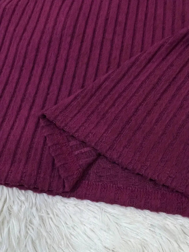 Carol | Elegant Fitted Button Knit Sweater