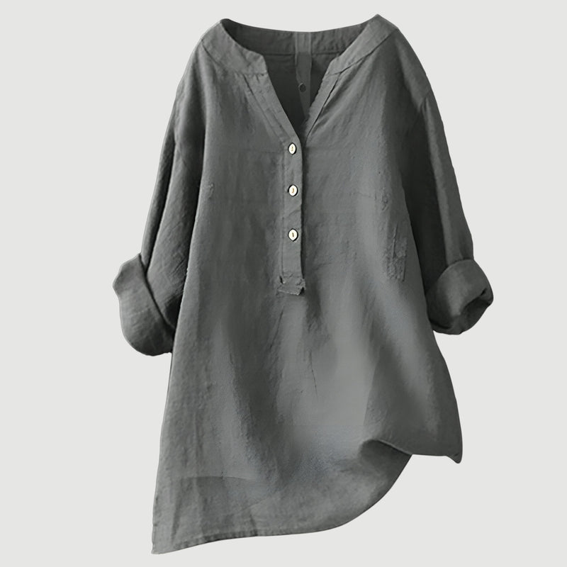 Joanne | Comfortable Linen Look Blouse