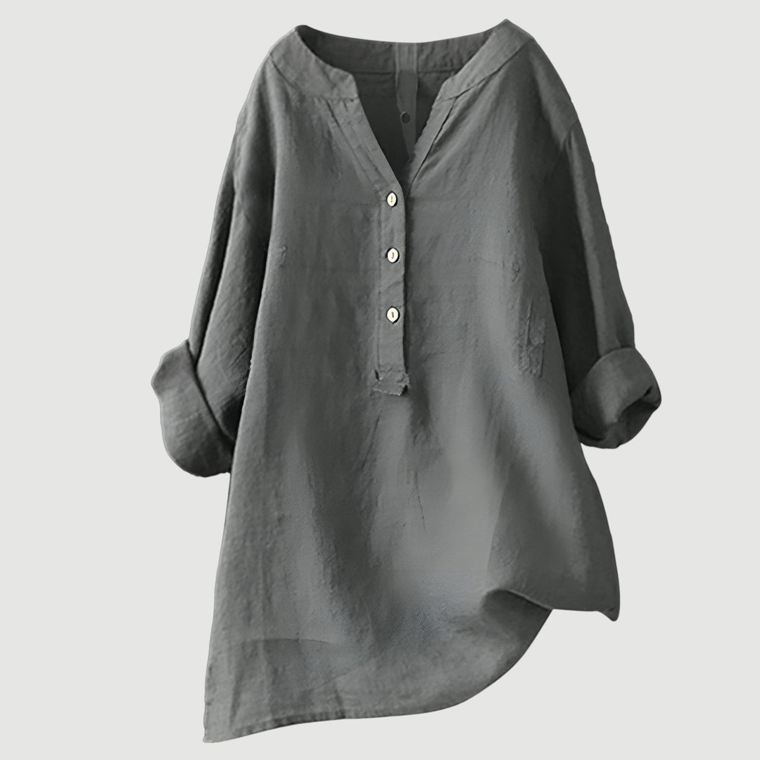 Aaliyah | Airy Button Shirt
