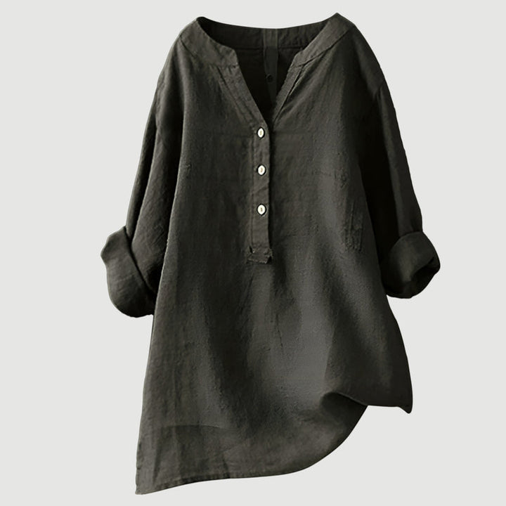 Joanne | Comfortable Linen Look Blouse