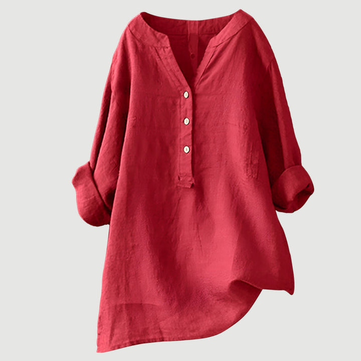 Joanne | Comfortable Linen Look Blouse