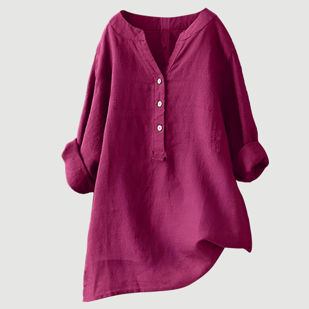 Aaliyah | Airy Button Shirt