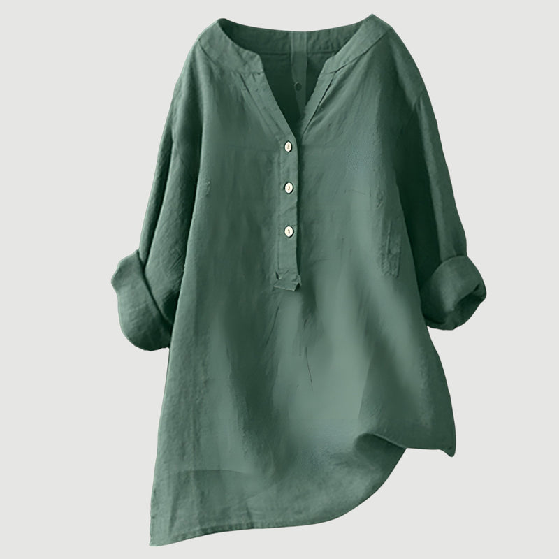 Joanne | Comfortable Linen Look Blouse