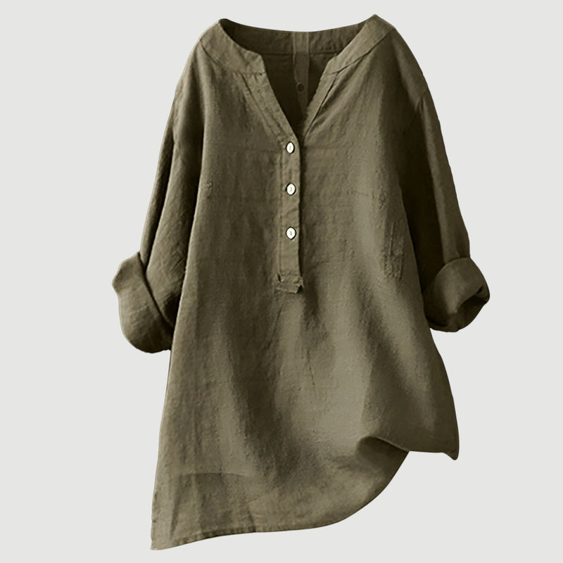 Joanne | Comfortable Linen Look Blouse
