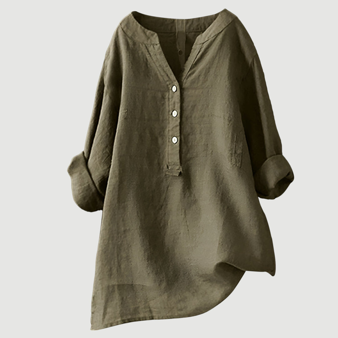 Aaliyah | Airy Button Shirt