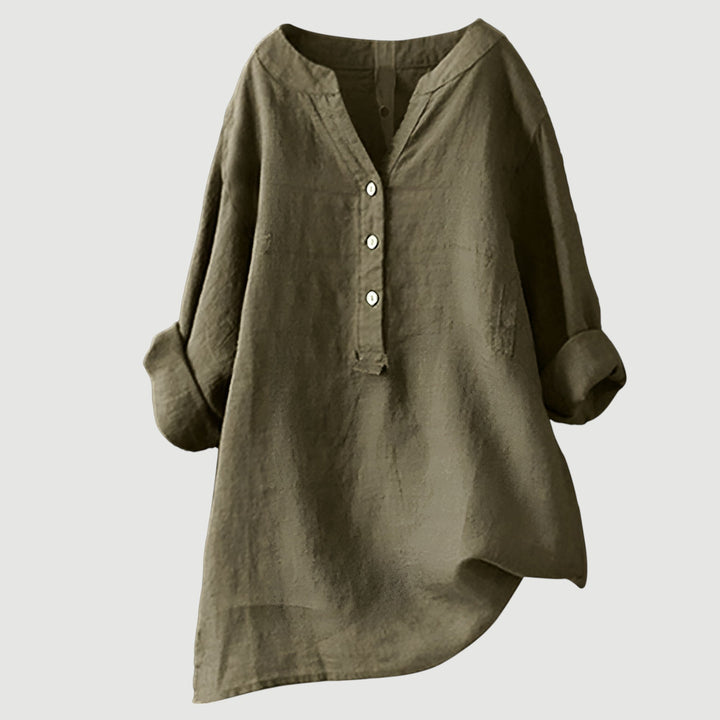 Aaliyah | Airy Button Shirt