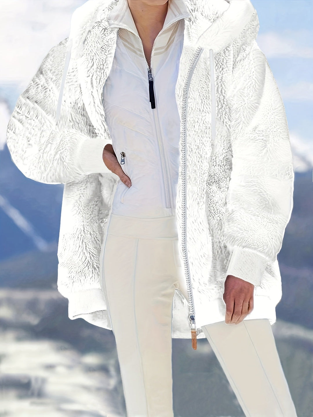 Nina | Snug-Fit Hooded Jacket