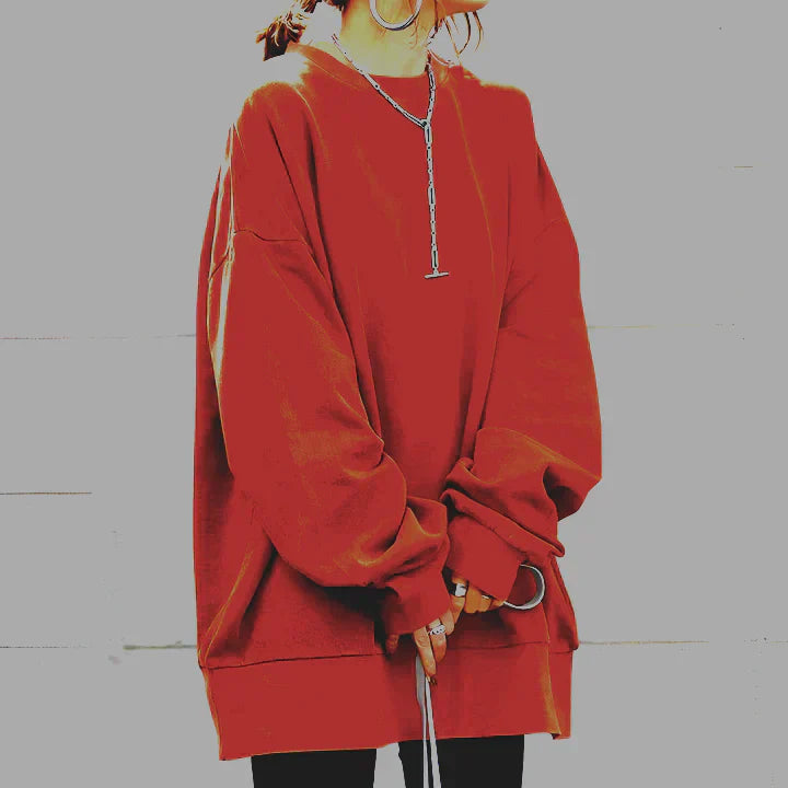 Manni | Oversized Round Neck Sweater
