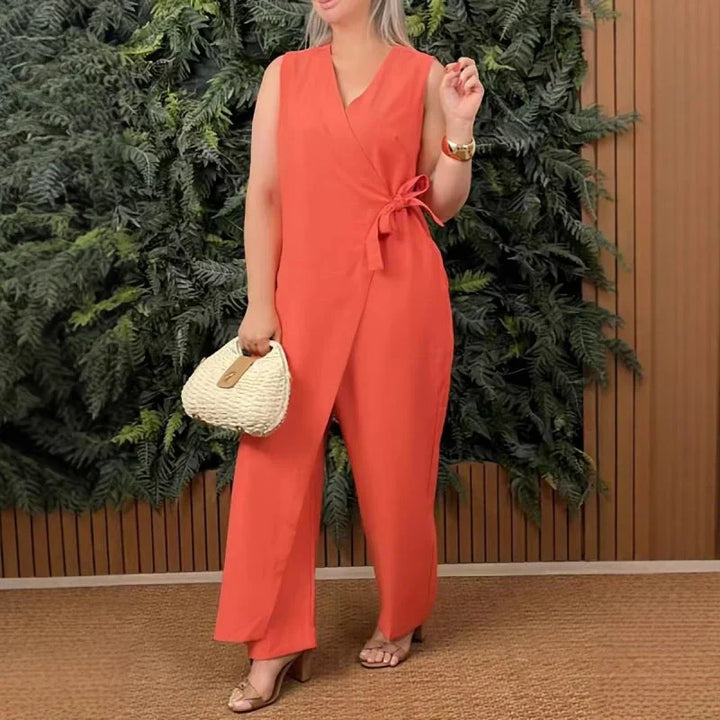 Melia | Luxury Wrap Jumpsuit