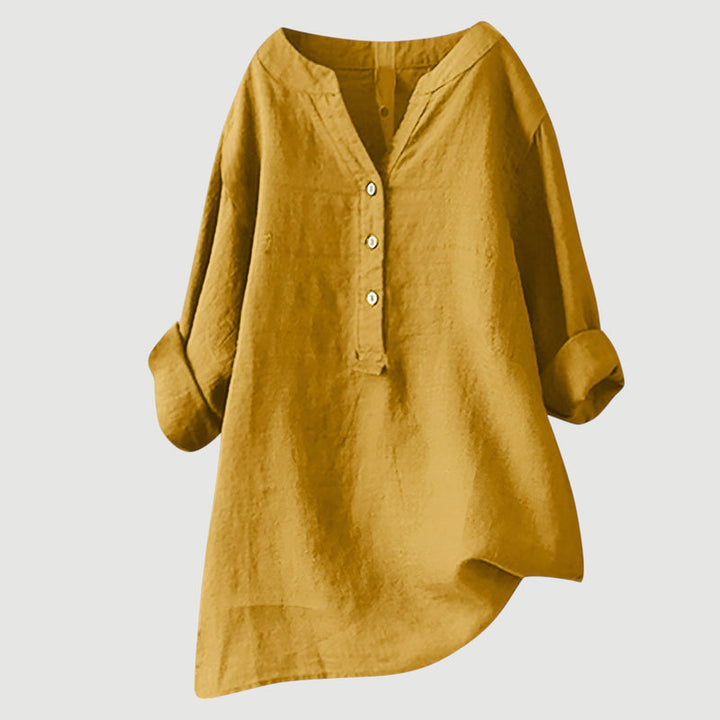 Joanne | Comfortable Linen Look Blouse