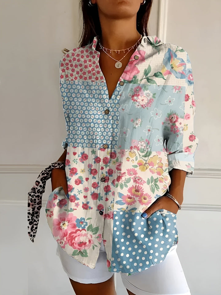 Mare | Casual Elegant Floral Blouse