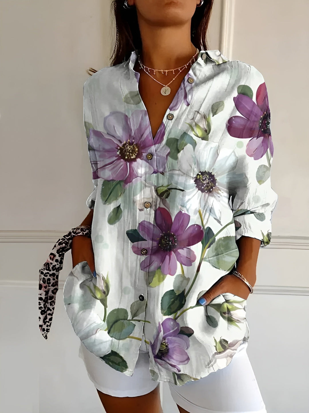 Mare | Casual Elegant Floral Blouse